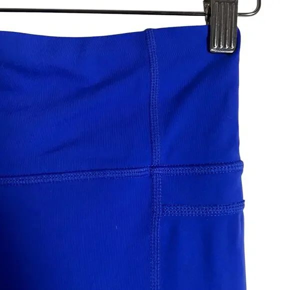 Athleta Straight Up Cobalt Blue Crop Capri Leggings Size XS - Picture 4 of 8
